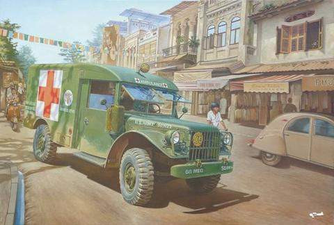 Roden 1:35 M43 3/4 ton 4x4 Ambulance Truck