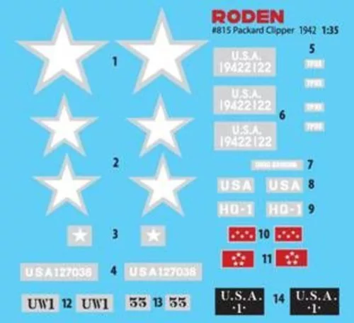 Roden 1:35 1941 Packard Clipper