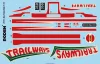 Roden 1:35 GMC PD-3751 "Silverside Trailwagon" Trailways Company