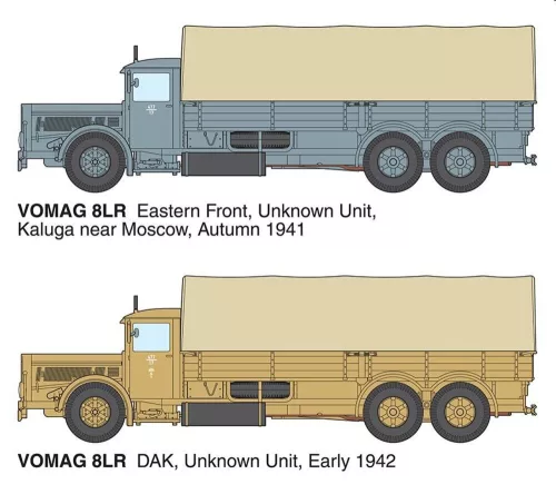 Roden 1:35 Vomag 8 LR LKW WWII German Heavy Truck