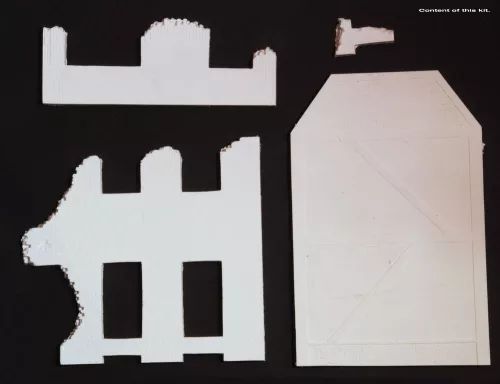 Royal Model 1:35 Internal house ruin