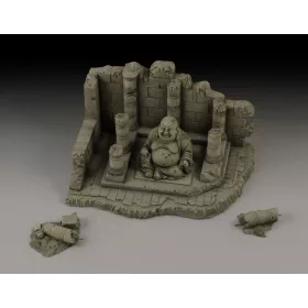 Royal Model 1:35 Temple with Buddha ruin