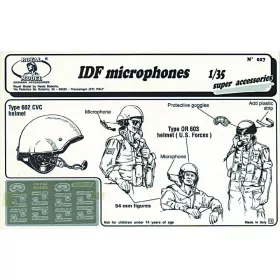Royal Model 1:35 IDF Microphones