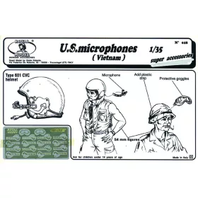Royal Model 1:35 U.S. Microphones Vietnam