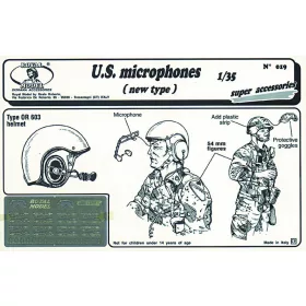 Royal Model 1:35 U.S. Microphones new type
