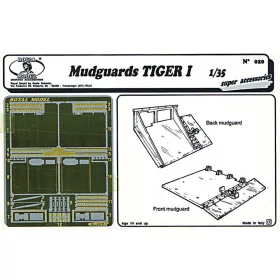 Royal Model 1:35 Tiger I mudguards