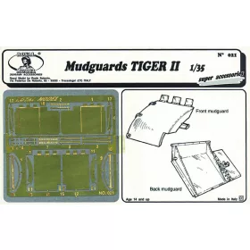 Royal Model 1:35 Tiger II mudguards