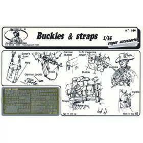 Royal Model 1:35 Buckle & straps