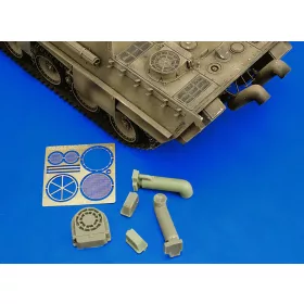 Royal Model 1:35 Exhaust mufflers panther family