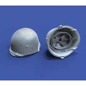 Royal Model 1:16 U.S. infantry helmets WWII - 2 pcs.