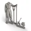 Royal Model 1:35 U.S. mechanic 3D printed