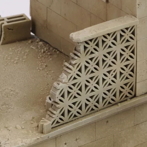 Royal Model 1:35 Railing for buildings Middle East 3D printed