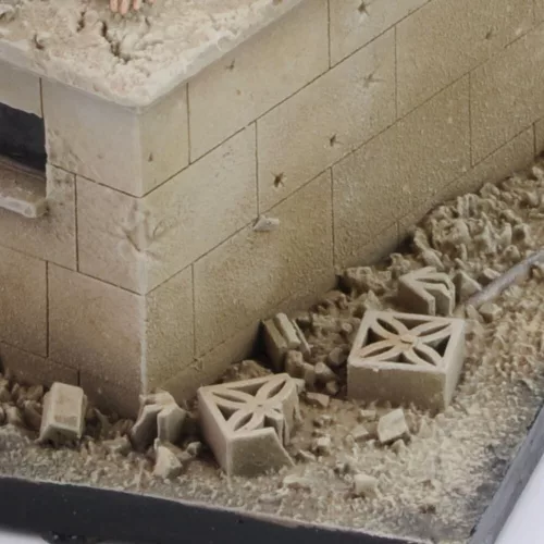 Royal Model 1:35 Railing for buildings Middle East 3D printed