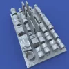 Royal Model 1:48 Tentpaks and bedrolls