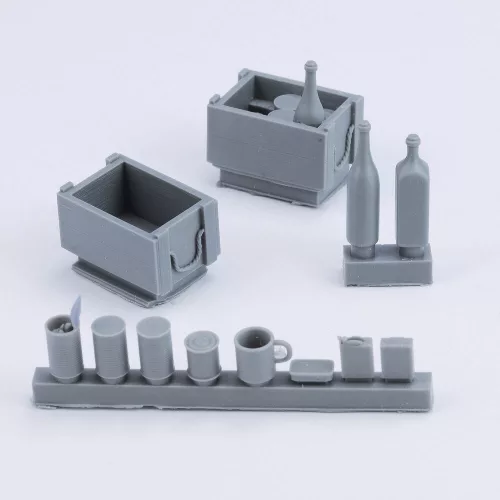 Royal Model 1:16 Crates, cans and bottles