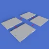 Royal Model 1:16 Cobblestone road section