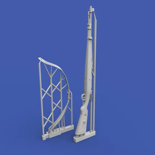 Royal Model 1:16 Mauser K98 rifle 3D printed