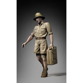   Royal Model 1:35 German DAK soldier holding jerrycan 3D printed