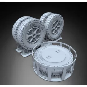 Royal Model 1:35 AS42 - Sahariana wheels set