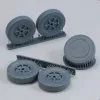 Royal Model 1:35 AS42 - Sahariana wheels set
