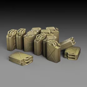 Royal Model 1:35 Italian jerrycans WWII