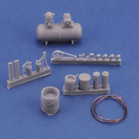 Royal Model 1:35 Air compressor & accessories