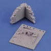 Royal Model 1:35 Base with ruined wall 'cm4x4' No.10