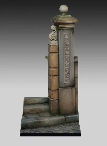 Royal Model 1:32 Base with column 'cm4x4'