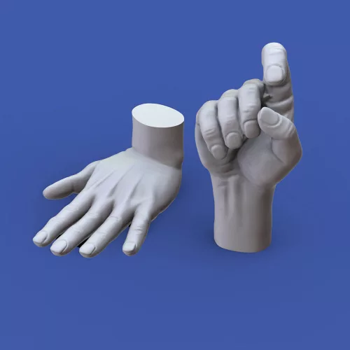 Royal Model 1:16 Assorted hands set No. 3