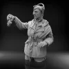 Royal Model 1:16 German tanker in winter dress with Tiger I Early cupola