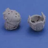 Royal Model 1:16 U.S. tanker helmets WWII - 2 pcs.