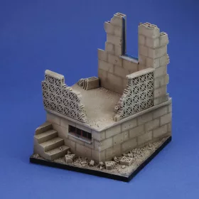 Royal Model 1:35 Mid orient ruin base 'cm9x9'