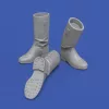 Royal Model 1:35 German infantry boots-various positions-WWII (no.4)