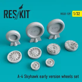 ResKit Models 1:32 A-4 Skyhawk early version wheels set