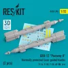 ResKit Models 1:32 GBU-12 Paveway II thermally protected laser guided bombs (2 pcs) (F-14, F-18, F-35, AV-8B, A-6) (3D Printed)