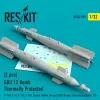 ResKit Models 1:32 GBU-12 Paveway II thermally protected laser guided bombs (2 pcs) (F-14, F-18, F-35, AV-8B, A-6) (3D Printed)