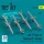 ResKit Models 1:32 AIM-7F High Vis Sparrow III missiles (4 pcs) (F-4, F-5, F-15, F-16, F-14, F/A-18) (3D Printed)
