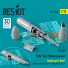 ResKit Models 1:32 SUU-16A 20mm gun pod (open gun bay) wings mounting for F-4 Phantom II (C,D) (1 pcs) (3D Printed)
