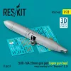 ResKit Models 1:32 SUU-16A 20mm gun pod (open gun bay) wings mounting for F-4 Phantom II (C,D) (1 pcs) (3D Printed)