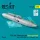 ResKit Models 1:32 SUU-16A 20mm gun pod (close gun bay) with centerline pylon for F-4 Phantom II (C,D) (1 pcs) (3D Printed)