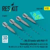 ResKit Models 1:32 Mk.83 bombs with MAU-91 thermally protected (4 pcs) (A-4(C,E,F,L,M), TA-4F/J, A-6, A-7E, F-4(J,N,S), P-3, S-3, F/A-18(A,B,C,D)) (3D printed)