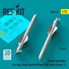 ResKit Models 1:32 Exocet missiles (2 pcs) (Sea King, Super Etendard, Mirage 2000, Rafale, Mirage F.1) (3D Printed)