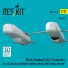 ResKit Models 1:32 Storm Shadow/SCALP EG missiles (2 pcs) (Su-24, Tornado, Eurofighter Typhoon, Mirage 2000, Rafale, Nimrod) (3D Printed)
