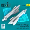 ResKit Models 1:32 Kh-29L (AS-14A Kedge) missiles with AKU-58 (2 pcs) (Su-17, Su-25, Su-24, Su-30) (3D Printed)