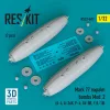 ResKit Models 1:32 Mark 77 napalm bombs Mod.2 (2pcs) (A-4, A-26K, F-4, AV-8B, F/A-18) (3D Printed)