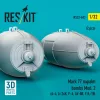 ResKit Models 1:32 Mark 77 napalm bombs Mod.2 (2pcs) (A-4, A-26K, F-4, AV-8B, F/A-18) (3D Printed)
