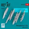 ResKit Models 1:48 Pivot pylons for F-111F with LAU-105 (4 pcs) (3D Printed)