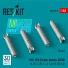 ResKit Models 1:48 CBU-89A cluster bombs GATOR (4 pcs) (A-10, F-15E, F-16, B-52, B-1B, B-2) (3D Printed)