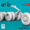 ResKit Models 1:48 B-58 Hustler weighted wheel set (3D Printed)