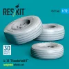 ResKit Models 1:72 A-10 Thunderbolt II (weighted) wheels set (3D Printed)
